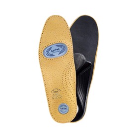 Orthotic Leather Shoe Insoles Inserts with Arch Support and Gel Cushion for Men and Women, Kaps Relax Gel, (Women 7 UK/Men 6 UK / 40 EUR)