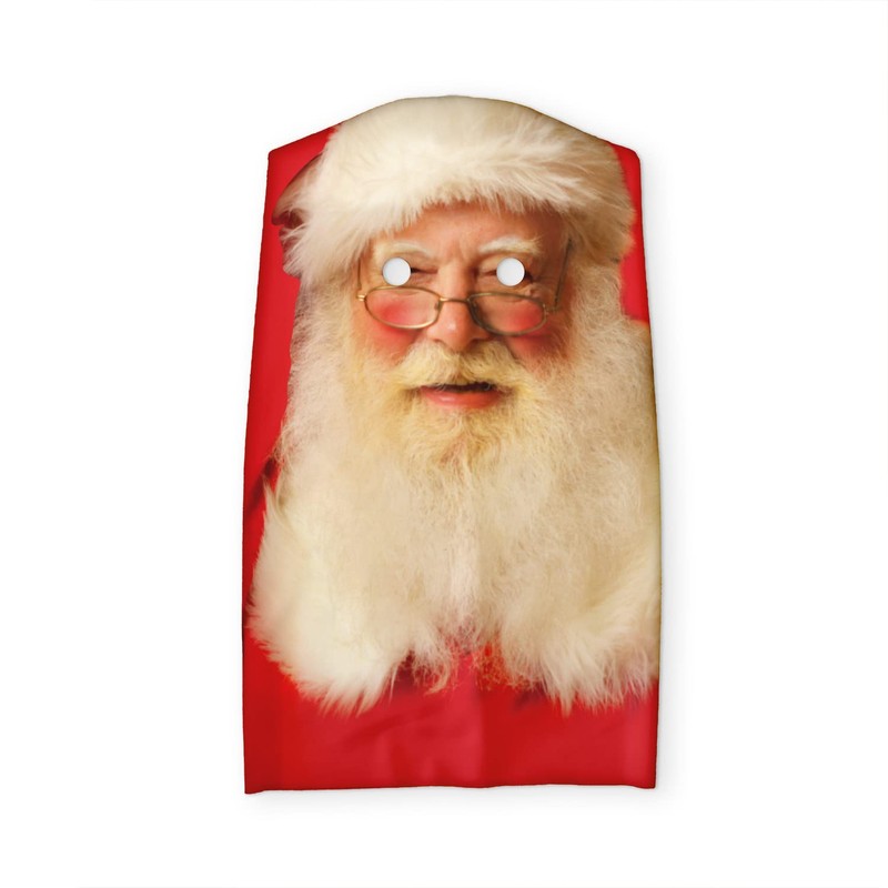 Santa Face 3D Effect Face Skin Grim Reaper Made In