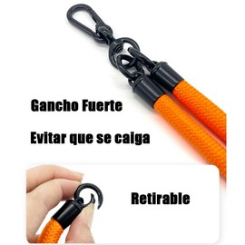 Correa para Celular Mujer, 10mm lanyard, Colgante para Celular de TeléFonos Celulares, Accesorios para Celular, Funda para Celular, Llaves, CáMaras y CordóN Ajustable (Negro)