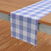 Solino Home Linen Check Table Runner 60 inches Long –