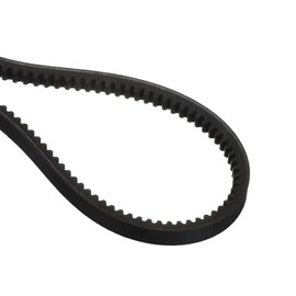 sourcing map AX32 EPDM V-Belt, Raw Edge Cogged Industrial Rubber V Belt 1/2" Width x 32" Inside Circumference
