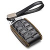 Vitodeco Genuine Leather Smart Key Fob Case Cover Protector with