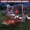 Upgraded Animal Deterrent 2 Pack - Solar Powered Design w/Motion