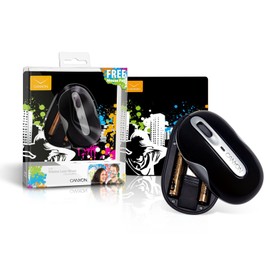 Canyon Wireless Laser Mouse Silver