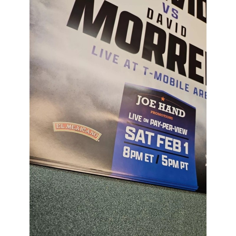Benavidez vs Morrell Boxing Promo Posters
