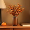 Artificial Fall Floral Stems for Vases,15.75 in Fall Faux Berry