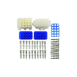Connect 37517 Mate-N-Lok 15 Pin Connector Kit 35pc