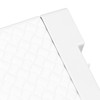 Tension Shelf Adjustable Closet Divider 24cm Width Storage Rack for