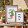 15 Pack Reusable Letter & Number Stencils, Alphabet Calligraphy Templates
