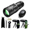 16x52 Monocular-Telescope Monoculars High Powered with Smartphone Adapter Telescope Hunting