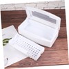 Healeved Lid Sterilizer Box for Nail Art Tools Cleaning Box