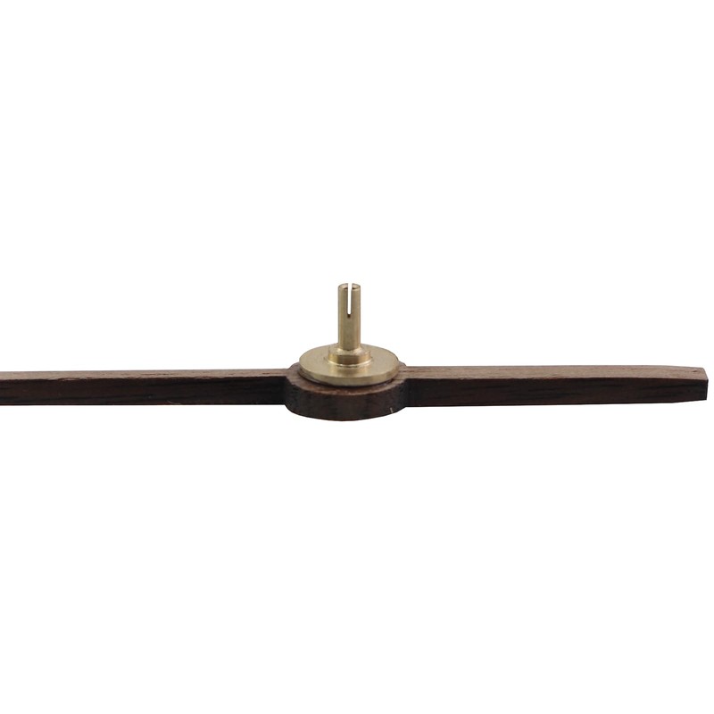 CChiai Replacement Clock Hands Walnut 12 Inch Hour Minute Second