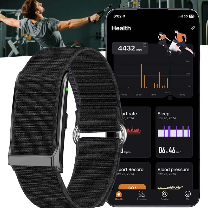 Activity Tracker - Wearable, Fitness, Heart Rate, Sleep, Steps, HRV,