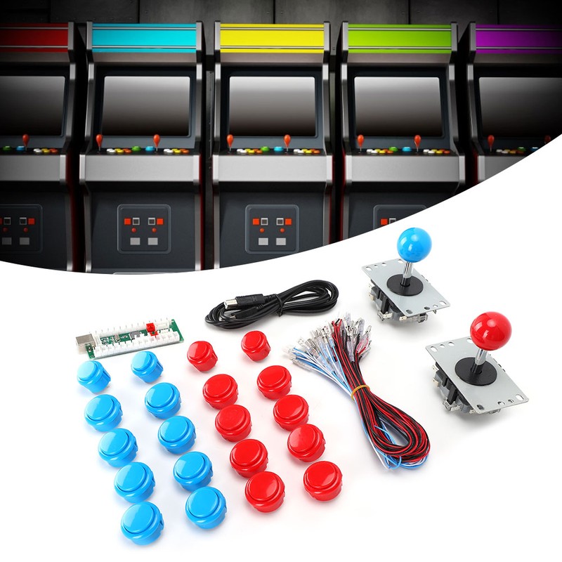 Game Accessory Joystick DIY USB Game Set for Win8 /