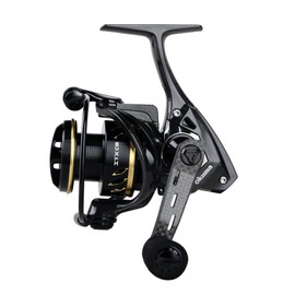 Okuma ITX-CB Lightweight Carbon Fiber Body Flight Drive 8BB Spinning Reel, ICB-4000HA, Black