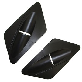 DJ-Motor Black Body Plastic Front Fender Vent Hawk For Taotao 50cc 70cc 90cc 110cc Quad ATV