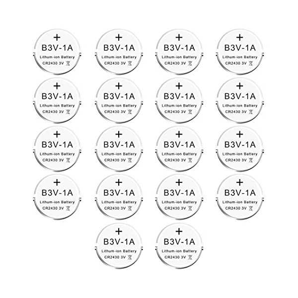 Abeden B3V 1A Lithium Replacement Batteries Compatible with High Tech