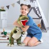 PREXTEX 15" Large Plush Dinosaur T-Rex Large Cuddly Soft Dinosaur