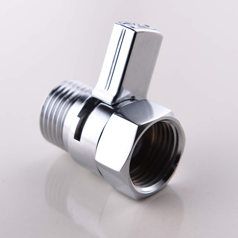 CIENCIA G1 / 2 Inch Brass Chrome-Plated Shower Head Angle