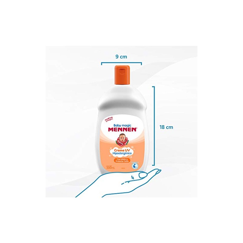 Mennen Crema para Bebé Baby Magic con Sábila 300 ml.