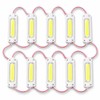 10-Pack 12V 2W COB LED Modules with Lens, IP68 Waterproof