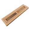 Homewell Red Oak Wood Floor Register Vent Cover, Flush Mount