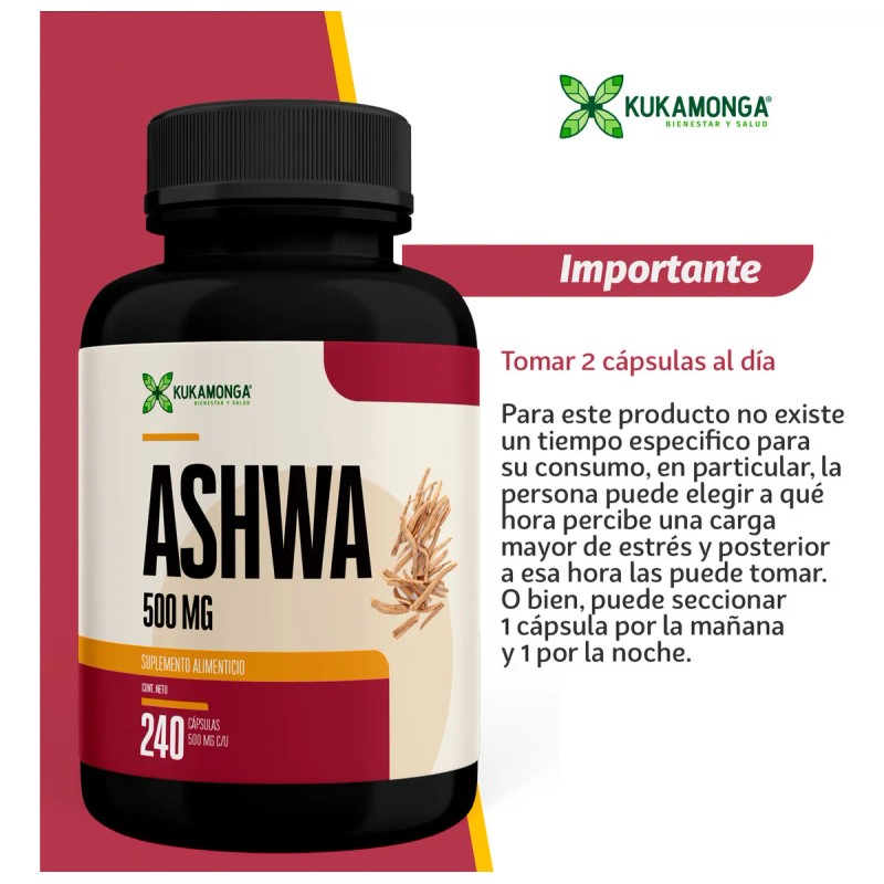 240 Cápsulas Para Calma Mental Y Descanso Sabor Sin sabor