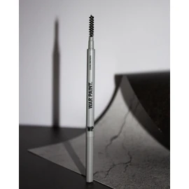 War Paint for Men Shape & Filler - Beard Pencil Filler & Eyebrow Pencil with Spoolie - Beard Accessories for Men - Dual-Ended Beard Liner & Brow Pen - Dark Brown