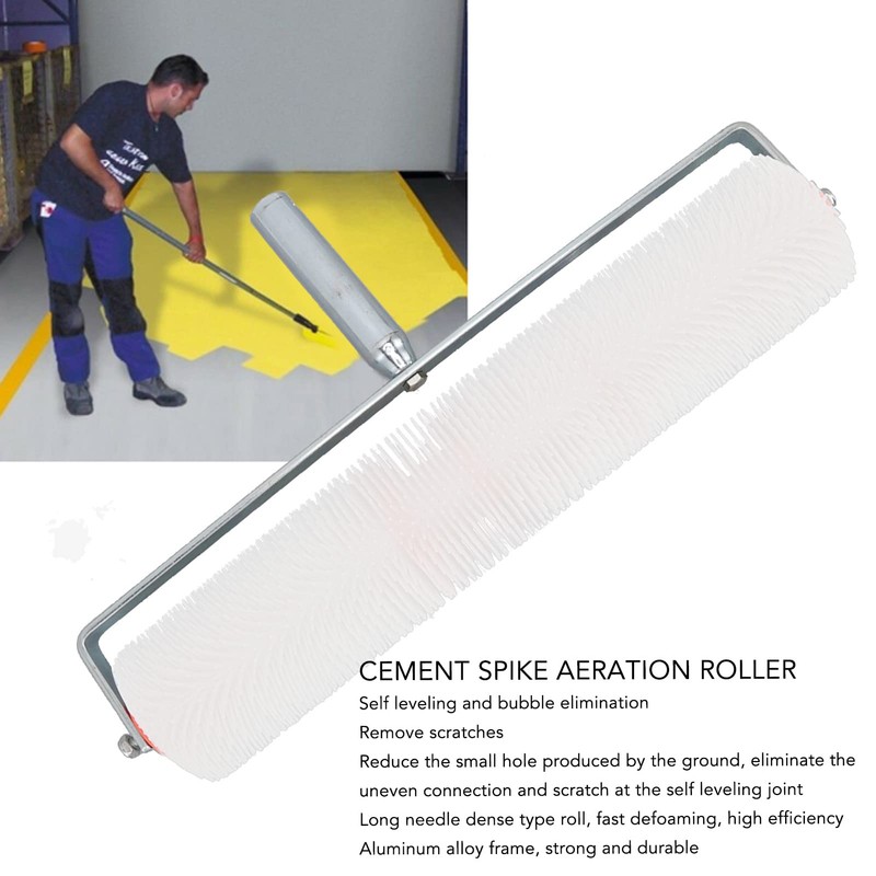 Spiked Screeding Compound Roller 19.3 x 1.1 inch, Aeration Latex