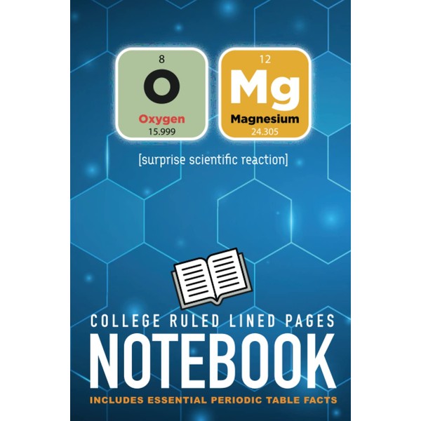 Science Notebook For Periodic Use: Periodic Elements OMG [surprise scientific