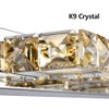 Crystal Vanity Light, Bathroom Lighting Chrome Toilet Vanity Light Wall