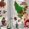 Mfault 2025 New Year Christmas Window Clings 9 Sheets, Funny