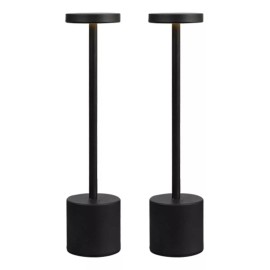 Soohua Lámpara De Buró Escritorio Mesa Led Luz Noche Regulable 2pcs