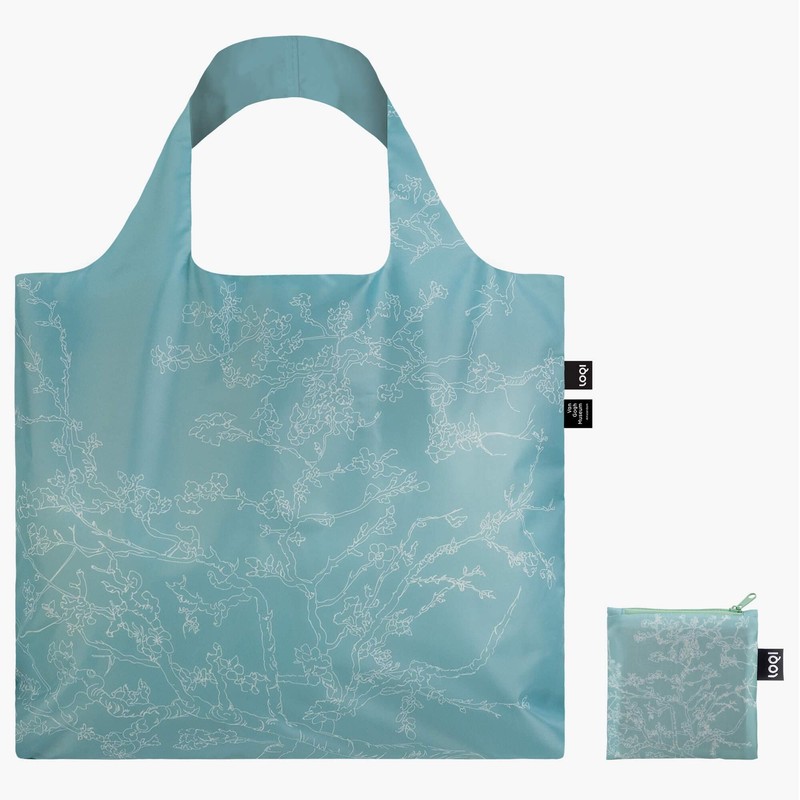 LOQI Lowky Eco Bag Van Gogh A Blossom Recycled Foldable