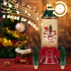 Christmas Snow Globe Lantern, Lighted Musical Snow Globes with 6H