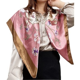 FAIRYGATE Schals & Tücher für Damen Seidenschal Damen Bandanas Damen Halstuch Bandana Schal Kopftuch Nickituch DA2516