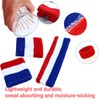 24 Pcs Neon Sweatbands Set Include 8 Pcs Sports Headband
