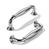 khtumeware 10 Pack 3 Inch(76mm) Polished Chrome Cabinet Pulls Heavy