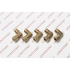 Brass Fittings Male Thread Right Angle Pack of Knee Compression