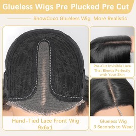 Gray to Platinum Blonde Wig for Women 26inch Glueless Wigs Pre Plucked Pre Cut for Beginners Synthetic Lace Front Wigs for Women Long Wavy Hair Replacement Wig 3 Seconds to Wear