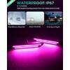 Pink Purple LED Side Marker Lights for Ford Mustang 2015-2023