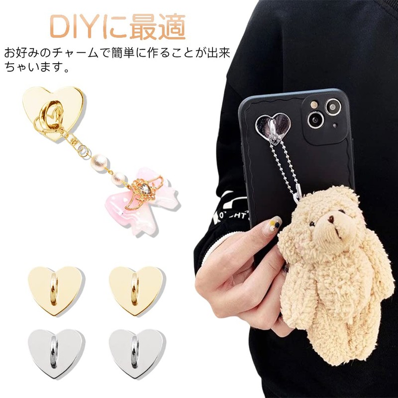 Samcos Key Ring Hanger Set of 2 Parts, Metal, Smartphone