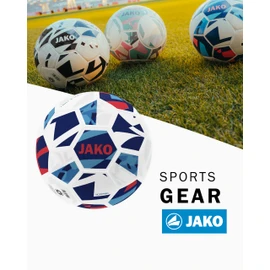 JAKO Lightball Iconic, white/navy/red, 3 (290 g)