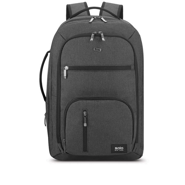solo Grand Travel TSA Backpack, Grey, One Size
