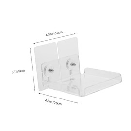 Operitacx Security Camera Mount Wall Mount Floating Shelf No Punching Camera Wall Bracket for Blink Xt Easy Installation Sturdy Construction Suitable for Monitoring Needs