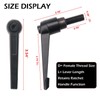 AQDD Exercise Bike Seat an Handle Height bar Adjustment Lever