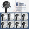 Taplong Hand Shower with Slide Bar and Tub Spout, 8