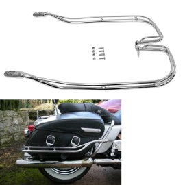 Cavalry Nostalgic Saddlebag Guard Rails - 98-08 Harley Davidson Road King Classic FLHRC