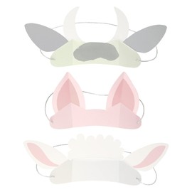 Meri Meri On The Farm Animal Ears (Pack of 8)