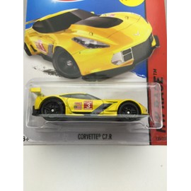 Hot Wheels, 2015 HW Race, Corvette C7.R [Yellow] 155/250